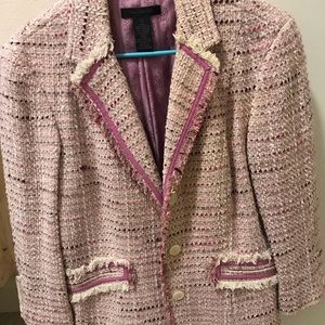 Winter Pink Blazer